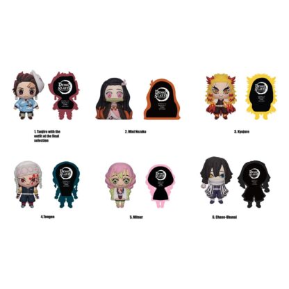 Demon Slayer: Kimetsu no Yaiba 3D Magnete Series 2 Display (12)