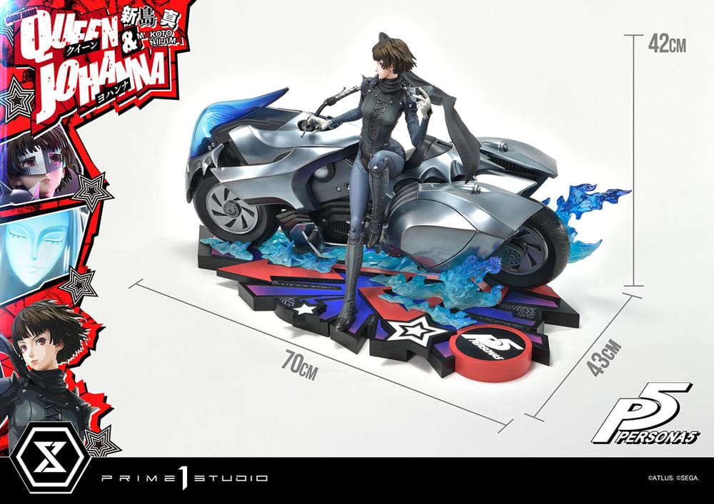 Persona 5 Premium Masterline Series Statue 1/4 Makoto Niijima "Queen" & Johanna Bonus Version 42 cm – Bild 4