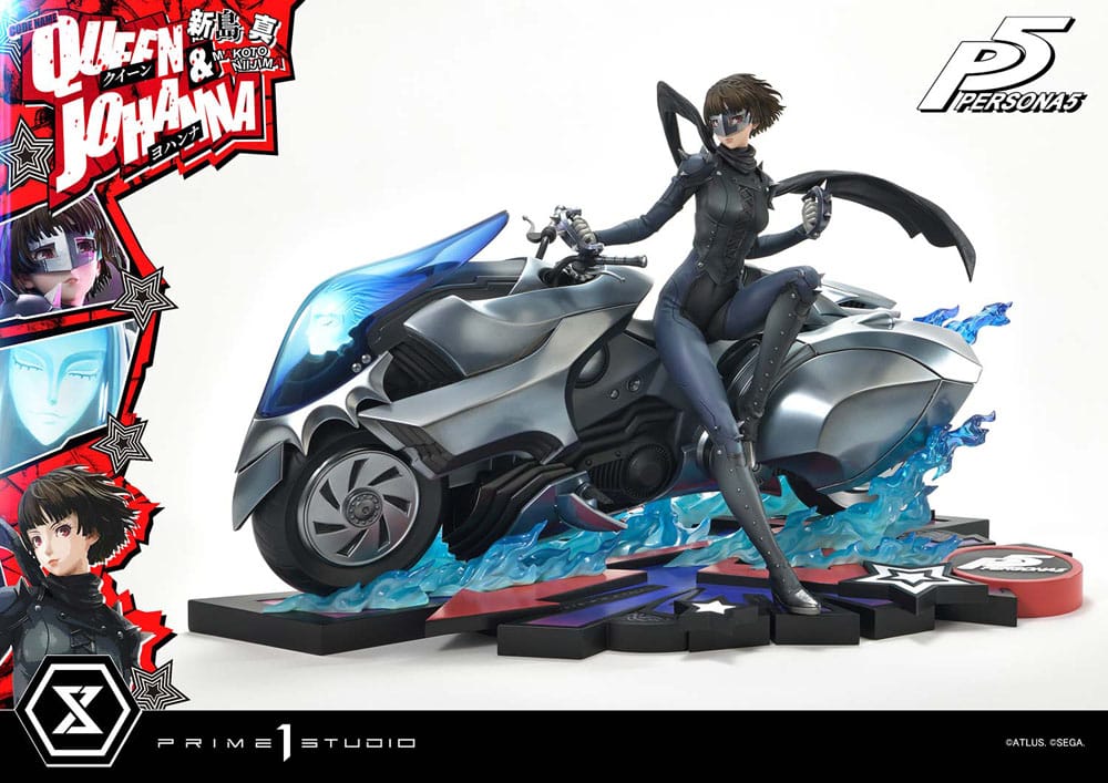 Persona 5 Premium Masterline Series Statue 1/4 Makoto Niijima "Queen" & Johanna Bonus Version 42 cm – Bild 16