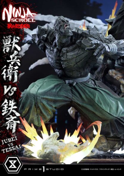 Ninja Scroll Ultimate Premium Masterline Series Statue 1/4 Jubei Versus Tessai 101 cm – Bild 16