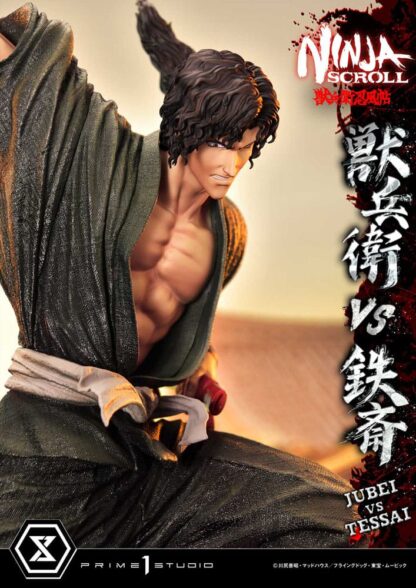 Ninja Scroll Ultimate Premium Masterline Series Statue 1/4 Jubei Versus Tessai 101 cm – Bild 17