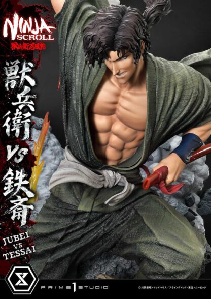 Ninja Scroll Ultimate Premium Masterline Series Statue 1/4 Jubei Versus Tessai 101 cm – Bild 21