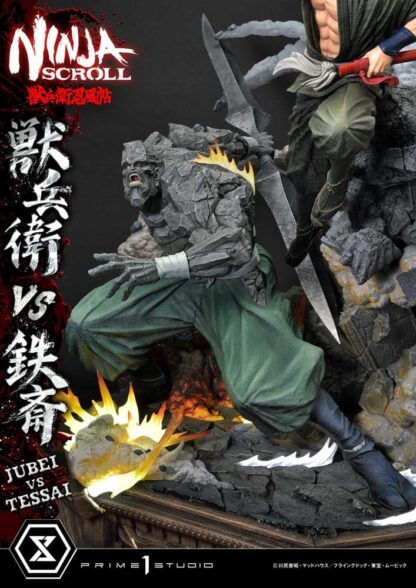 Ninja Scroll Ultimate Premium Masterline Series Statue 1/4 Jubei Versus Tessai 101 cm – Bild 23