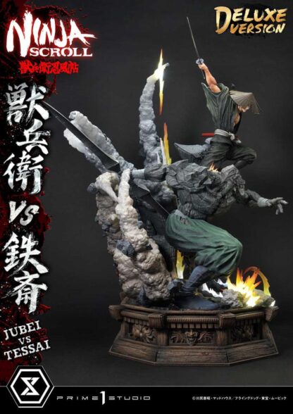 Ninja Scroll Ultimate Premium Masterline Series Statue 1/4 Jubei Versus Tessai Deluxe Version 101 cm – Bild 6
