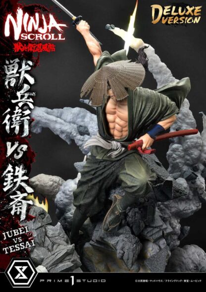 Ninja Scroll Ultimate Premium Masterline Series Statue 1/4 Jubei Versus Tessai Deluxe Version 101 cm – Bild 8