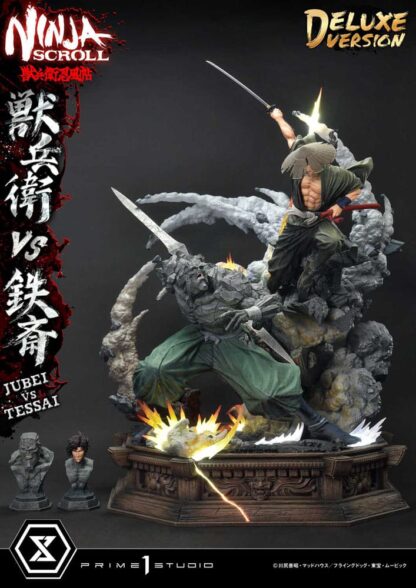 Ninja Scroll Ultimate Premium Masterline Series Statue 1/4 Jubei Versus Tessai Deluxe Version 101 cm – Bild 17