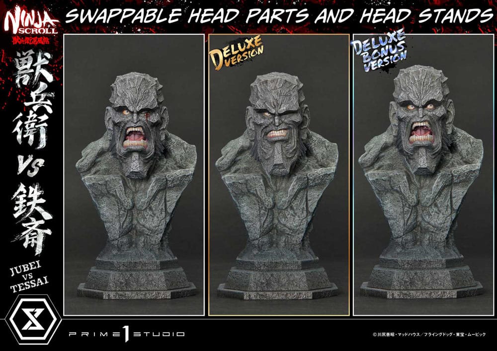 Ninja Scroll Ultimate Premium Masterline Series Statue 1/4 Jubei Versus Tessai Deluxe Bonus Version 101 cm – Bild 4