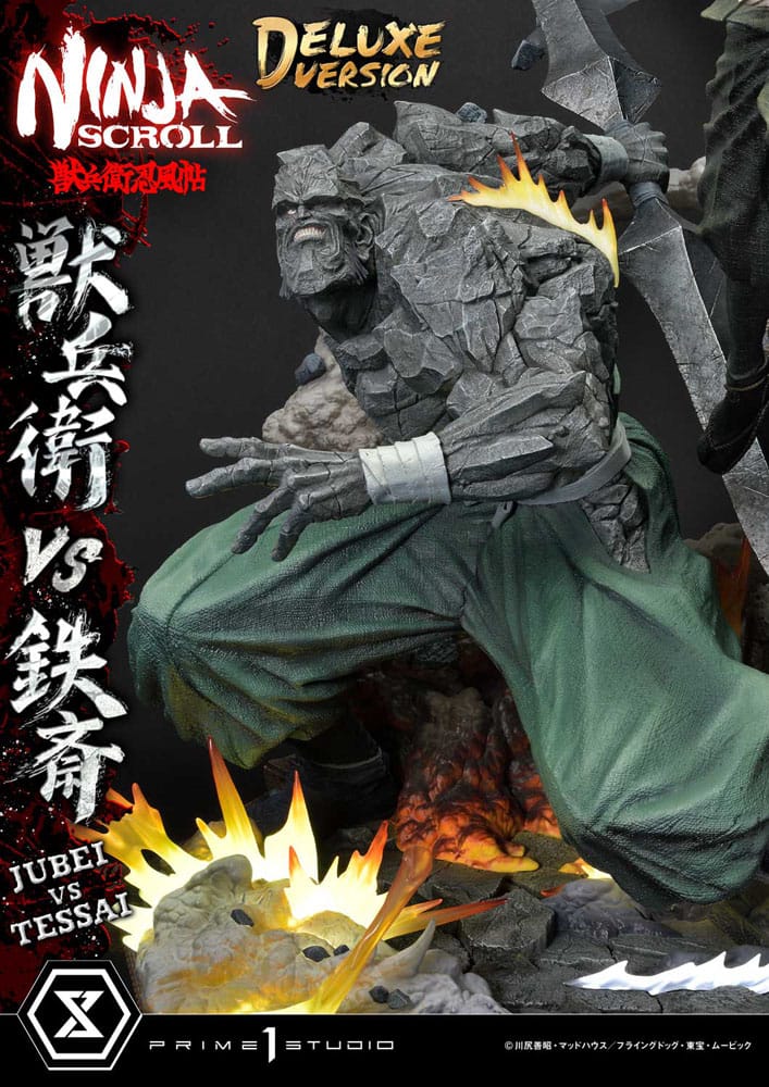 Ninja Scroll Ultimate Premium Masterline Series Statue 1/4 Jubei Versus Tessai Deluxe Bonus Version 101 cm – Bild 16