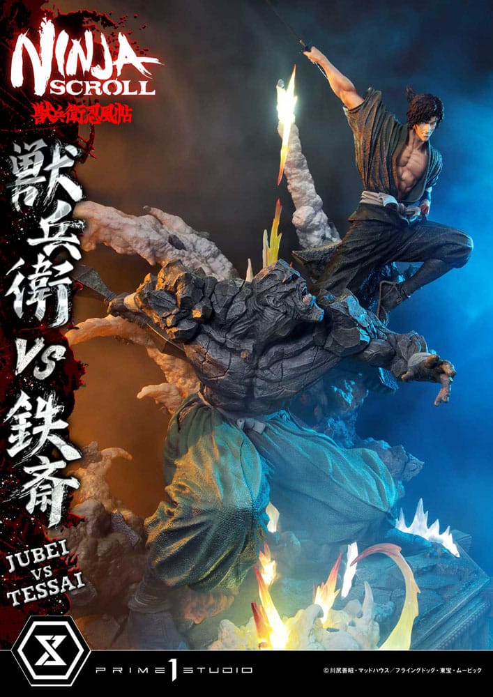 Ninja Scroll Ultimate Premium Masterline Series Statue 1/4 Jubei Versus Tessai Deluxe Bonus Version 101 cm – Bild 17
