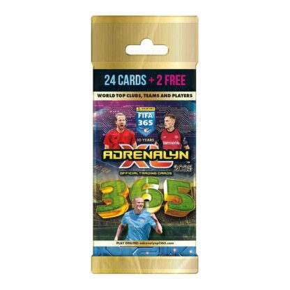 FIFA 365 Adrenalyn XL 2025 Trading Cards Fat Packs Display (10) – Bild 2