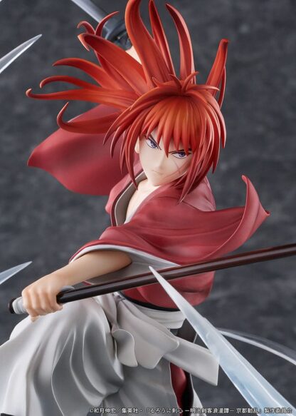 Rurouni Kenshin: Meiji Kenkaku Romantan Kyoto Douran PVC Statue 1/7 Kenshin Himura Souryusen Ver. 27 cm – Bild 4