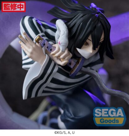 Demon Slayer: Kimetsu no Yaiba Xross Link Anime PVC Statue Obanai Iguro Hashira Training Arc 14 cm – Bild 4