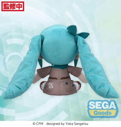 Hatsune Miku Fuwa Petit Plüschfigur Hatsune Miku Going Out Series Zoo Ver. M 22 cm – Bild 2