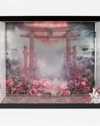 SHINSAI Acryl Display Case mit Beleuchtung Inbina Rasethuhime Saki 39 cm