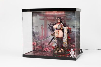 SHINSAI Acryl Display Case mit Beleuchtung Inbina Rasethuhime Saki 39 cm – Bild 3