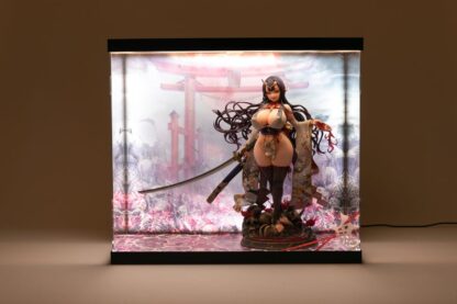 SHINSAI Acryl Display Case mit Beleuchtung Inbina Rasethuhime Saki 39 cm – Bild 8