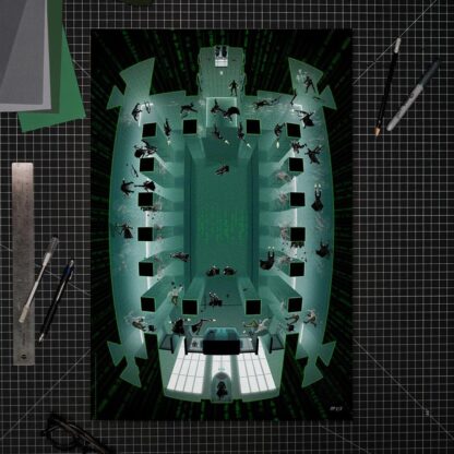 The Matrix Kunstdruck I Believe I Can Bring Him Back 41 x 61 cm - ungerahmt – Bild 2