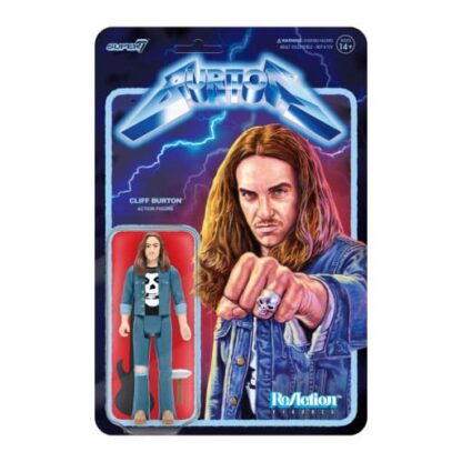 Cliff Burton ReAction Actionfigur Wave 01 Cliff Burton 10 cm