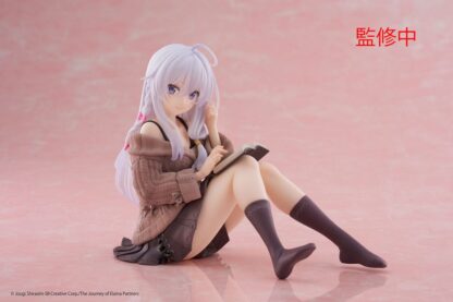 Wandering Witch: The Journey of Elaina PVC Statue Desktop Cute Figure Elaina Casual Clothes Ver. 13 cm – Bild 2