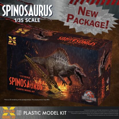 Jurassic Park III Plastic Model Kit 1/35 Spinosaurus 41 cm – Bild 7