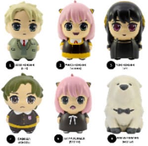 Spy x Family Squish Hero Anti-Stress-Figuren 8 cm Display (12)