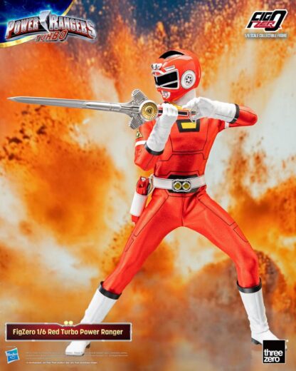 Power Rangers Turbo FigZero Actionfigur 1/6 Red Turbo Power Ranger 30 cm – Bild 5