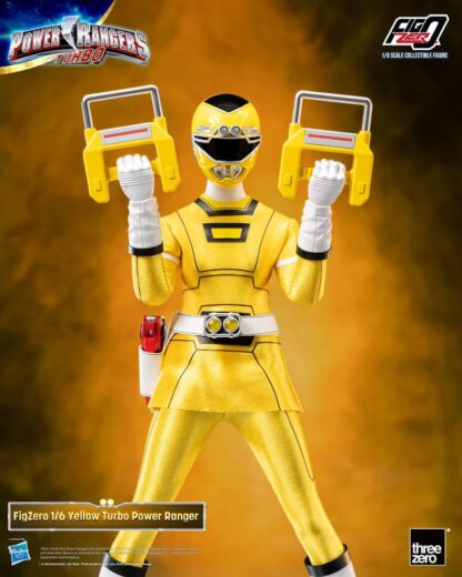 Power Rangers Turbo FigZero Actionfigur 1/6 Yellow Turbo Power Ranger 30 cm – Bild 3