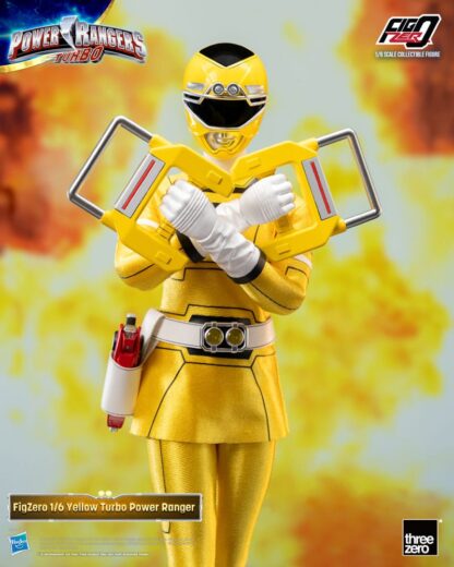Power Rangers Turbo FigZero Actionfigur 1/6 Yellow Turbo Power Ranger 30 cm – Bild 4