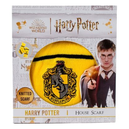 Harry Potter Schal Hufflepuff Thin Stripes (Boxed) 160 cm
