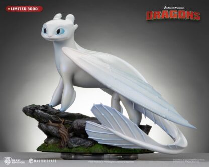 Drachenzähmen leicht gemacht 3 Master Craft Statue Light Fury 29 cm – Bild 11