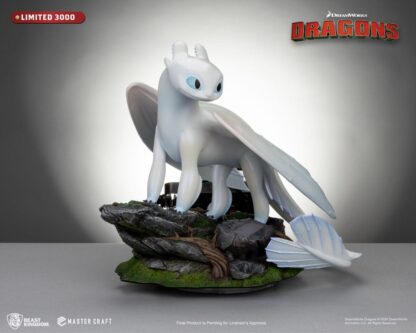 Drachenzähmen leicht gemacht 3 Master Craft Statue Light Fury 29 cm – Bild 13