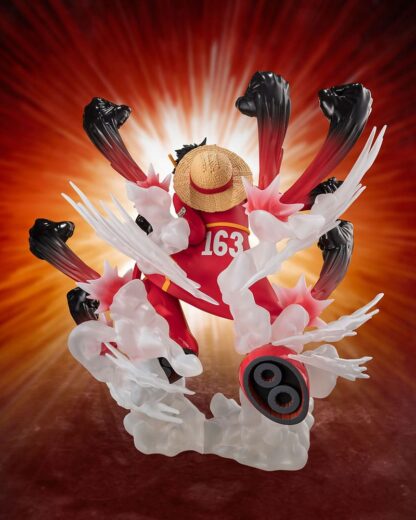 One Piece Figuarts ZERO Extra Battle PVC Statue Monkey D. Luffy -Gum Gum Hawk Gatling- 19 cm – Bild 3