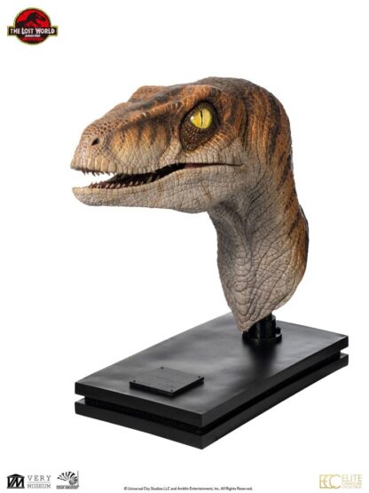 Jurassic Park Life-Size Büste Male Velociraptor 75 cm – Bild 6