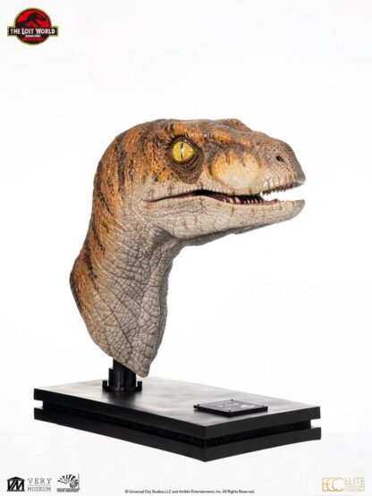 Jurassic Park Life-Size Büste Male Velociraptor 75 cm – Bild 9