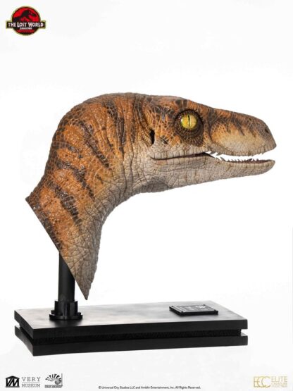 Jurassic Park Life-Size Büste Male Velociraptor 75 cm – Bild 10