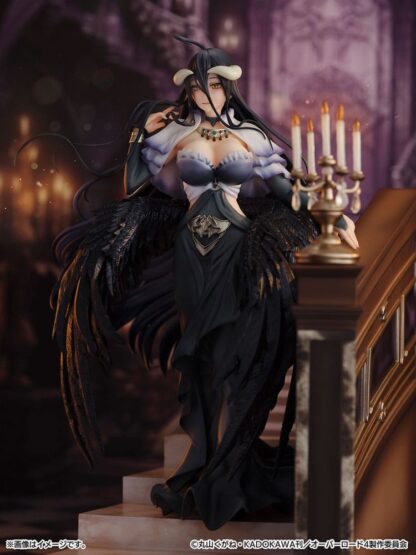Overlord SHIBUYA SCRAMBLE FIGURE PVC Statue 1/7 Albedo Jet Black Dress Ver. 28 cm – Bild 10