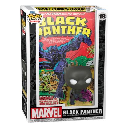 Marvel POP! Comic Cover Vinyl Figur Black Panther 9 cm – Bild 2