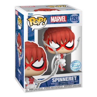 Spider-Man POP! Marvel Vinyl Figur Spinneret 9 cm – Bild 2