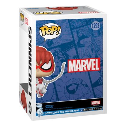 Spider-Man POP! Marvel Vinyl Figur Spinneret 9 cm – Bild 3