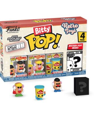 Retro Toys Bitty POP! Vinyl Figuren 4er-Pack Mr. Potato Head 2,5 cm