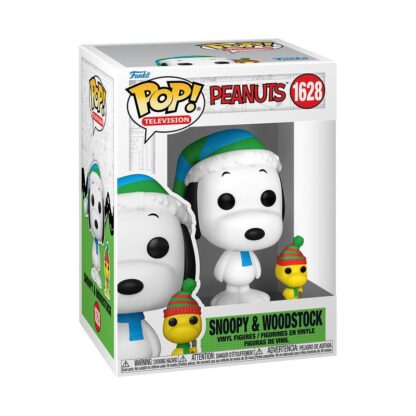Die Peanuts - Fröhliche Weihnachten POP&Buddy! Movies Vinyl Figur Snoopy & Woodstock 9 cm – Bild 2