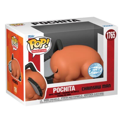 Chainsaw Man POP! Movies Vinyl Figur Sleeping Pochita heo Exclusive 9 cm – Bild 2