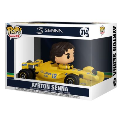 Formula 1 POP! Rides Deluxe Vinyl Figur McLaren- Ayrton Senna 9 cm – Bild 2