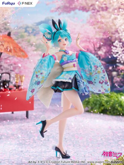 Hatsune Miku F:NEX PVC Statue 1/7 Hatsune Miku Wa-bunny 27 cm – Bild 2