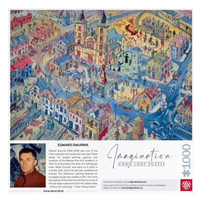Edward Dwurnik Imagination Puzzle Radzymin (1000 Teile) – Bild 4