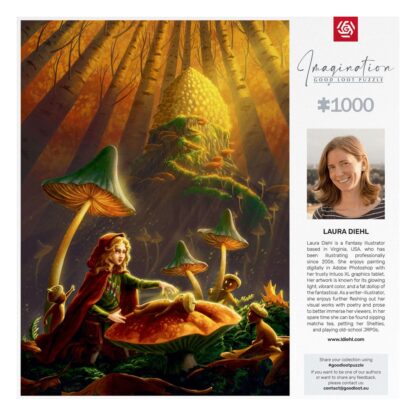 Laura Diehl Imagination Puzzle From Acorns (1000 Teile) – Bild 3