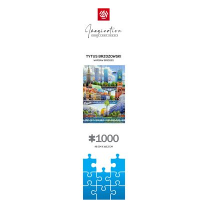 Tytus Brzozowski Imagination Puzzle Warsaw Bridges (1000 Teile) – Bild 9