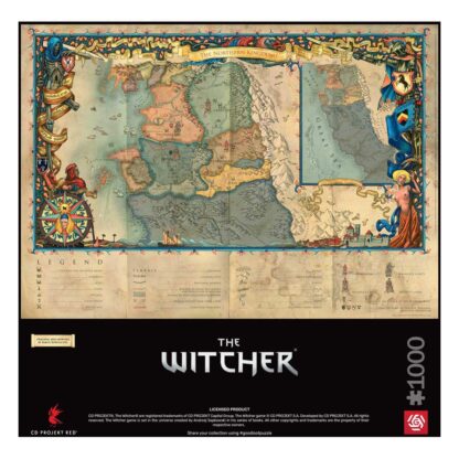 The Witcher 3 Gaming Puzzle The Northern Kingdoms (1000 Teile) – Bild 2