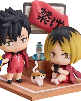 Haikyu!! Minifiguren Qset 2er-Pack Tetsuro Kuroo & Kenma Kozume 9 cm