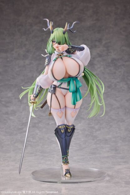 Original Character PVC Statue 1/6 Dokuganryu-chan Illustrated by Mataro Deluxe Edition 30 cm – Bild 2